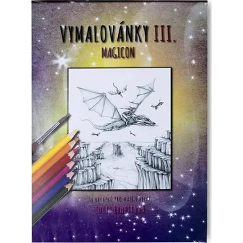 omalovánky Vymalovánky 3.díl s lepenou horní vazbou A4, 16 listů