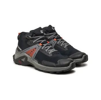 Pánská treková obuv Trekingová obuv Salomon X Raise Mid Gore-Tex L47458000 Černá 37