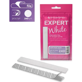 Staleks Pilník lepící hr.240 Soft - rovný 30ks