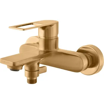 Nil Vodovodní baterie vanová, bez příslušenství, zlatá kartáčovaná NL254.5ZK