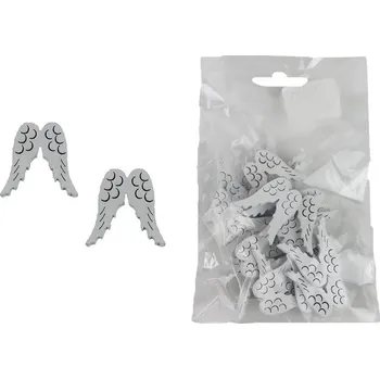 Vánoční dekorace Andělská křídla, 25 ks D6628