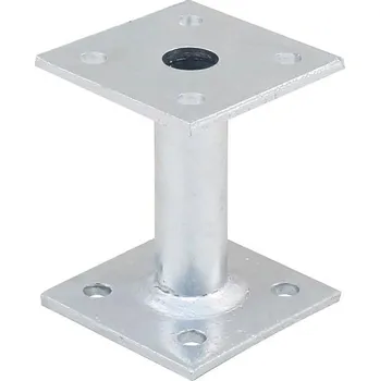 SCH PITZL patka sloupku typ 11001.0000 žárově pozinkováno Varianta: PITZL patka sloupku typ 11001.0000 žárově pozinkováno