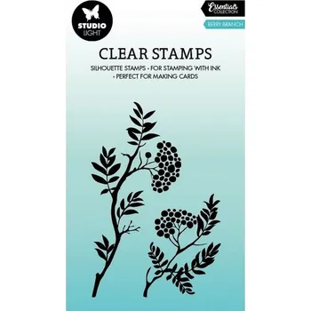 Dětské razítko Gelová razítka Studio Light, 2 ks - Bobule, siluety