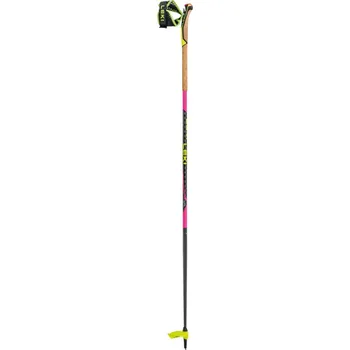 Trekingová hůl Skialpové hole LEKI Mezza Race Neonpink-Black-Neonyellow - 115 cm