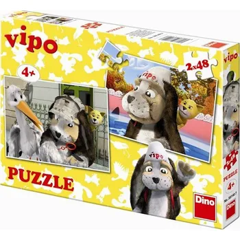 Vipo v Evropě - puzzle 2 motivy v balení