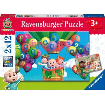 Puzzle Puzzle Ravensburger 1 dílky Ravensburger Puzzle Cocomelon 2x12 dílků