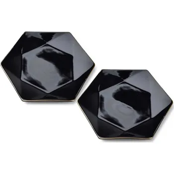 Stolování Affekdesign RALPH dezertní talíř 24.5 cm 2 ks černá