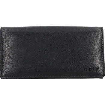 Peněženka Číšnická peněženka LAGEN kožená LG-01 černá BLK
