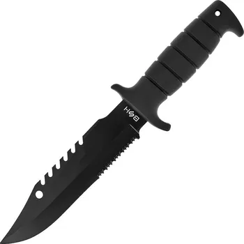lovecký nůž Lovecký nůž black Saw 29cm (černá dýka)