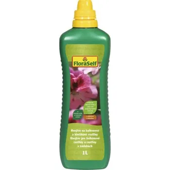Hnojivo Hnojivo pro balkónové a kbelíkové rostliny FloraSelf 1 l
