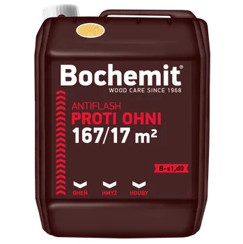 barva a nátěr na dřevo Bochemit Antiflash 30 kg zelený