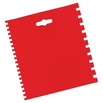 Zubová stěrka plastová, 14,5x15,5cm