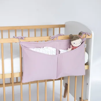 Příslušenství pro dětskou postel a kolébku Tulimese Kapsář mušelínový růžový