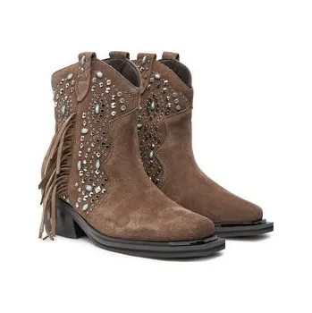 Pracovní obuv Kovbojská obuv Alma En Pena I240715 Hnědá 36