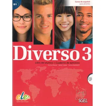 Španělský jazyk Diverso 3 - Libro del alumno + Cuaderno de ejercicios +CD (A2)