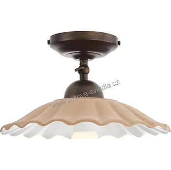 Redo LEA 02-902 + CC36 - Stropní retro svítidlo s keramickým stínidlem Ø 36cm (Retro stropní lustr )