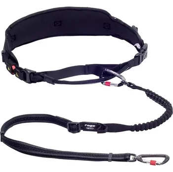 Postroj pro psa Rogz AirTech sportovní opasek s vodítkem černý vel. S/M + Doprava zdarma