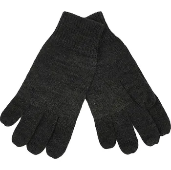 Rukavice Jack Wills Elwyn Knitted Gloves Mens Grey Marl ONE SIZE