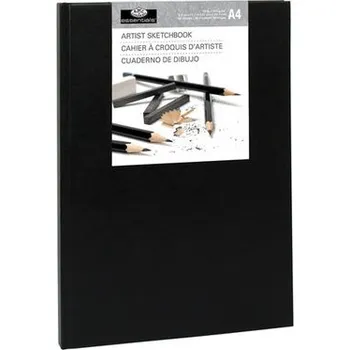 Royal & Langnickel Skicovací blok v pevných deskách - A4, lepený