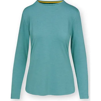 PIP Studio Tom top dlouhý rukáv melanž světlá zelená Velikost: S 51.511.652/S