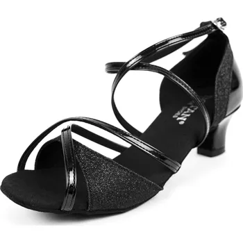 Dámské lodičky Dámské taneční boty Botan BL-49 černá 4 cm Cuban Velikost: 36