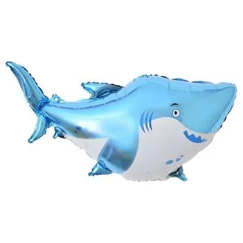 Fóliový balónek žralok 97cm - Cakesicq
