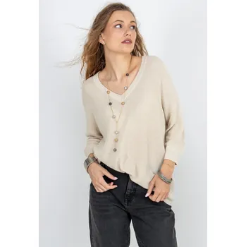 Dámský svetr Vero Moda dámský svetr New Lexsun smetanový Velikost: S