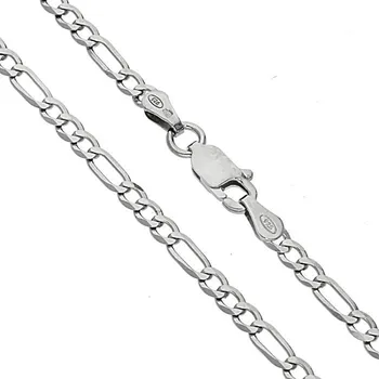 Řetízek Goldstore Stříbrný řetízek figaro Váha: 5.86 g, Délka: 55 cm