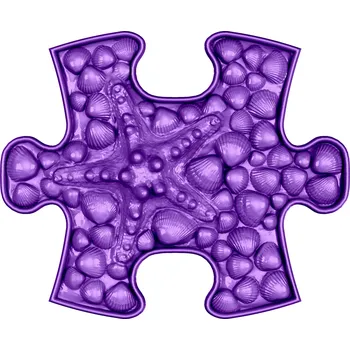 ortopedická podložka MUFFIK Ortopedická podložka - Hvězdice mini měkká Fialová MFK-013-1-2-08