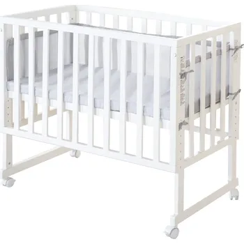 Dětská postýlka Bílá postýlka 90x45 cm – Roba ID_1579094