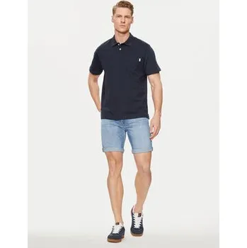 Pánské oblečení Pepe Jeans Polokošile Holden PM542154 Tmavomodrá Regular Fit M