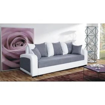 Pohovka FALCO Pohovka Zara šedá/EKO bílá