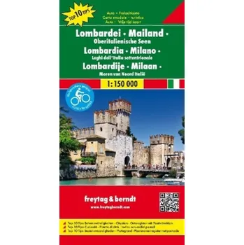 AK 0632 Lombardie, Milánsko 1:150 000