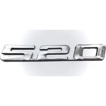 Znak automobilu BMW znak na kapotu nápis 520