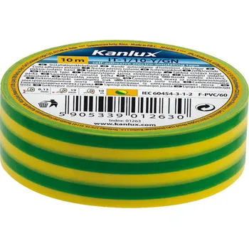 Rozvaděč KANLUX Páska IT-1/20 žlutá/zelená izolační 01277