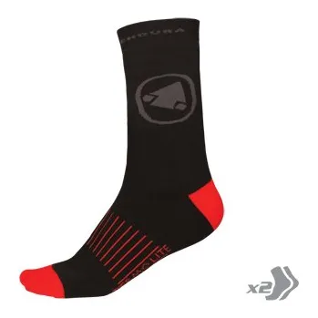 Pánské ponožky Ponožky ENDURA Thermolite II (2-balení) Black - L/XL (43-47)