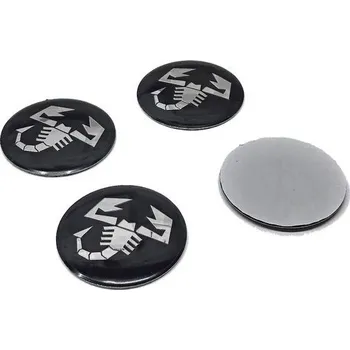 Poklice na kolo ABARTH znaky na poklice -alu kola