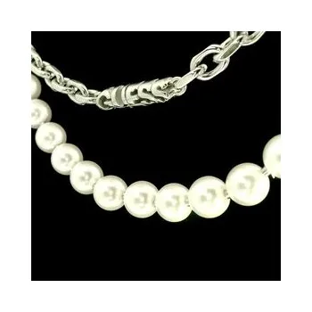 Náhrdelník Guess Náhrdelník JUMN04062JWSTWIT/U Stříbrná OS