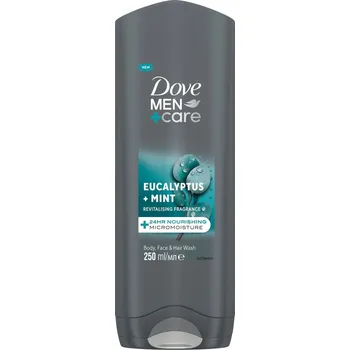 Kosmetika Dove Men+Care Eucalyptus & Mint sprchový gel, 250 ml