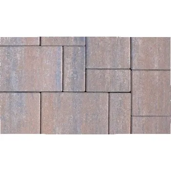 Dlažba Dlažba skladebná CS-BETON VIA TECH tl. 60 mm standard naturcolor coral s 3 mm distančníky