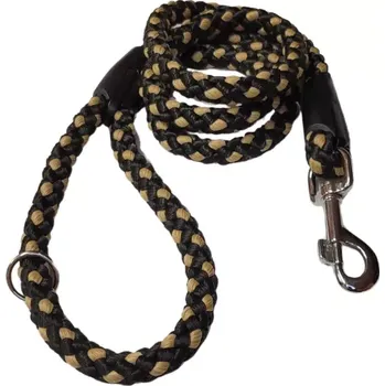 Vodítko pro psa Palkar vodítko pro psy 150 cm x 10 mm černo-béžová