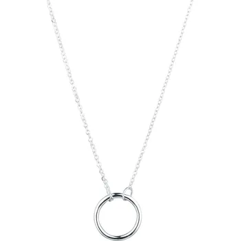 Náhrdelník EVOLUTION GROUP CZ Stříbrný náhrdelník lesklý kroužek - 62016