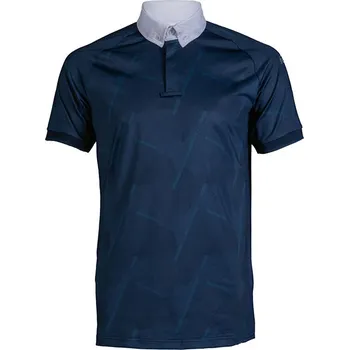 Vybavení pro jezdce HKM Tričko Dylan závodní pánské modré, vel. XL