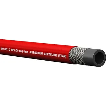 Příslušenství ke svářečce Hadice ACETYLEN EN ISO 3821, 10mm, 20 bar, pro svařování kyslíkem nebo acetylenem KOVAZ 010/017/TLSC2/11