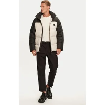 Pánská větrovka Calvin Klein Vatovaná bunda K10K114384 Béžová Regular Fit XL