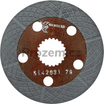 Brzdový kotouč Brzdový kotouč Ø 165 mm pro Case IH, New Holland, John Deere, Fiat, Ford, 5159830, 143847, VA143847, ER143847, 5123165, 5094586