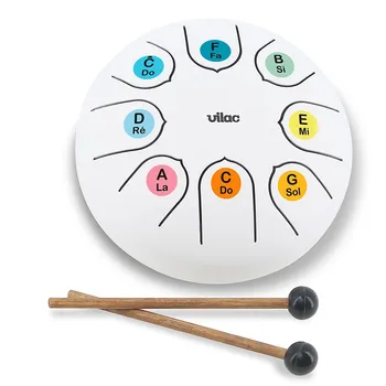 Vilac Tongue Drum 8379 kovový bicí…