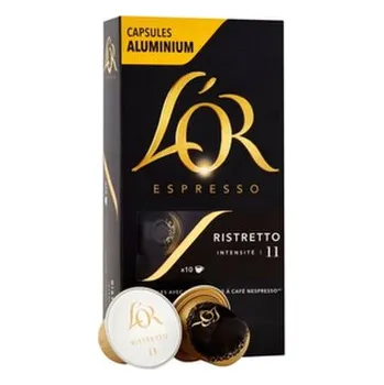 Kávové kapsle "L`OR Ristretto", 10 ks, JACOBS DOUWE EGBERTS