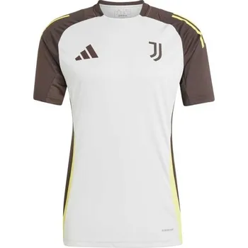 Pánské tričko Pánské sportovní triko adidas JUVENTUS TRAINING JERSEY M Bílá, Hnědá, Žlutá