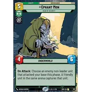 Sběratelská karetní hra Ephant Mon 088 - Shadows of the Galaxy Extra Typ karty: Standard